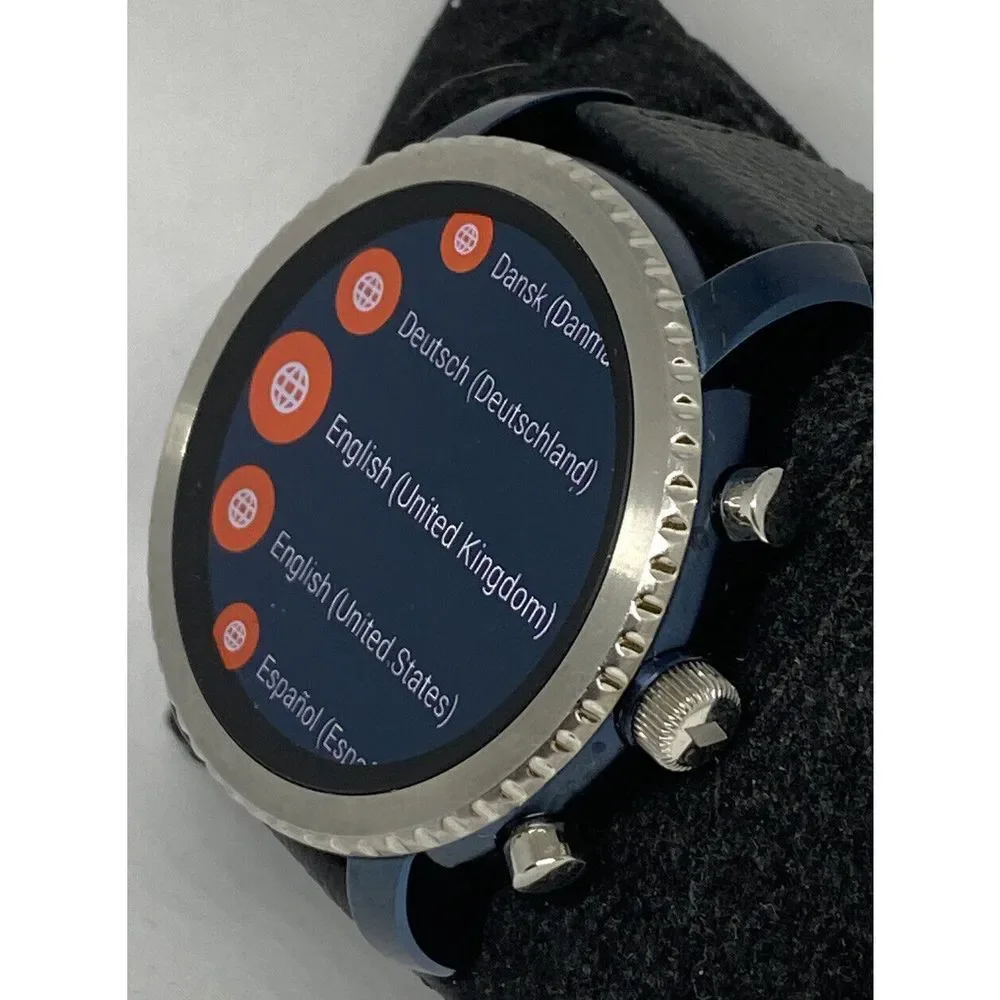 Fossil Gen 3 Authentic Genuine Smart Watch Custom Band FTW4004 LT139